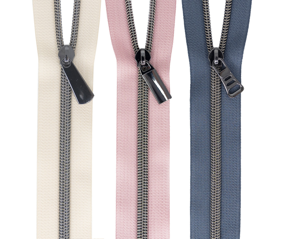 5/10Pcs 5# Zippers Pulls for Nylon Zippers Tapes Bag Garment