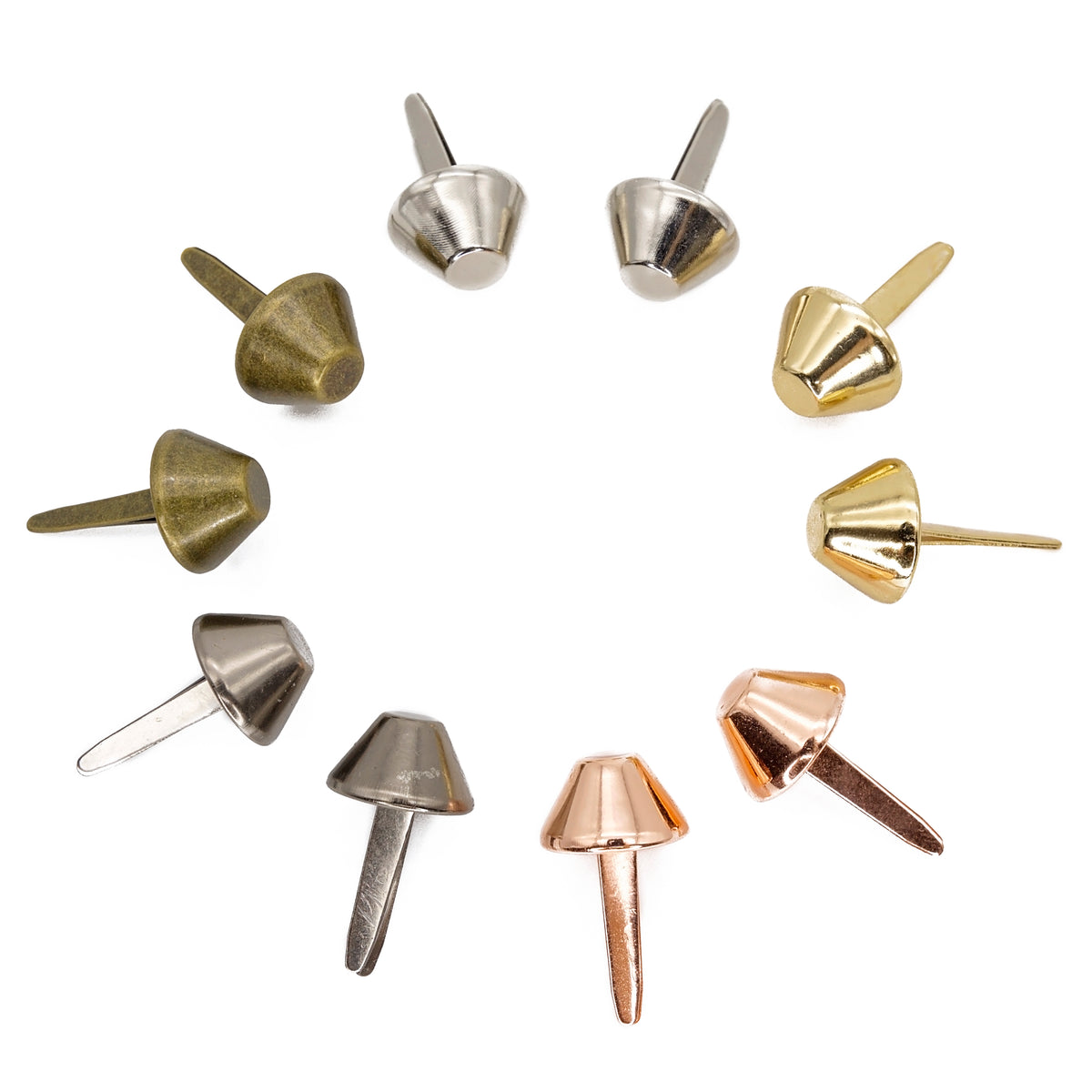 15 mm Purse Feet with Prongs Sew Yours