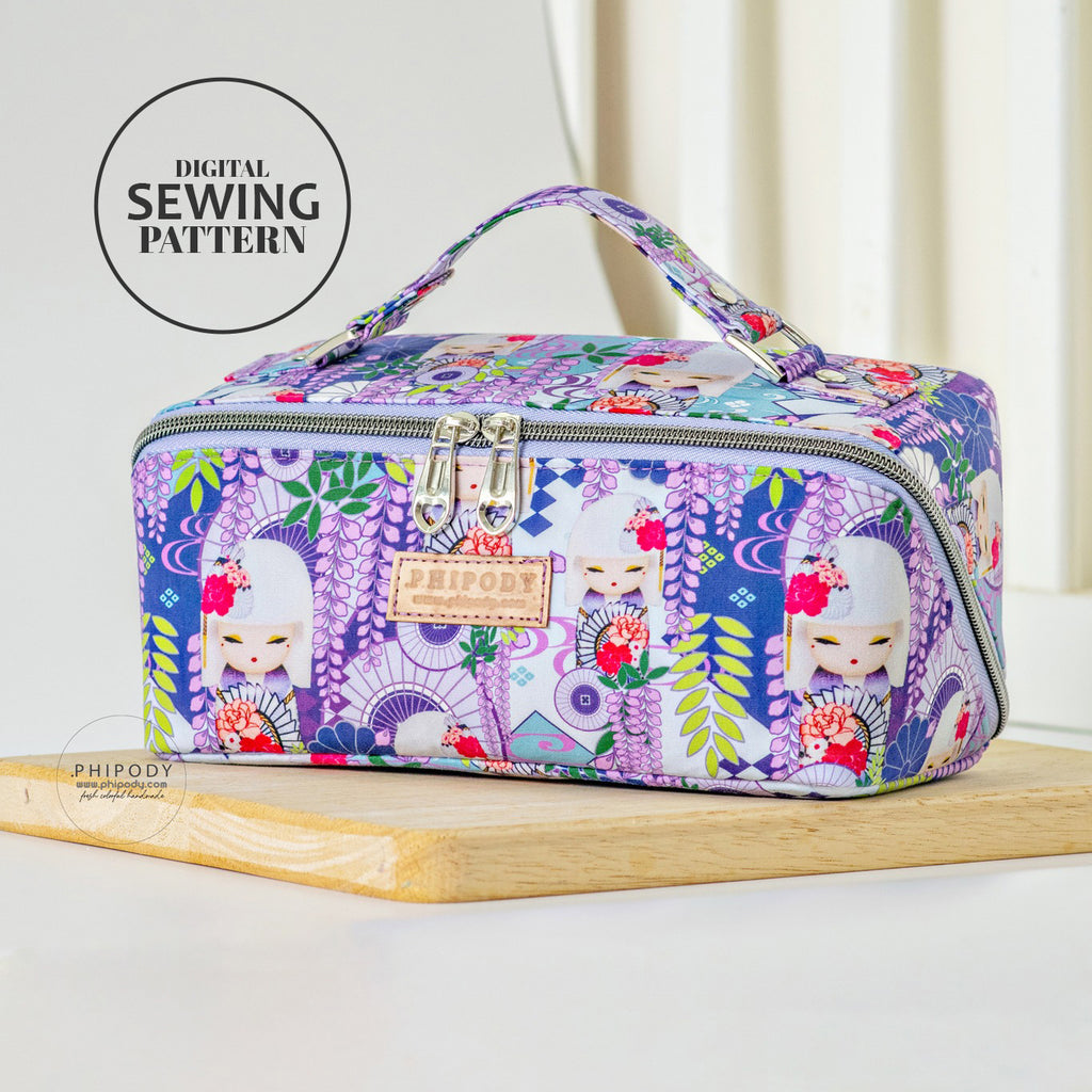 The Zip-N-Grip PDF Sewing Pattern for Bag Making by Sew Yours