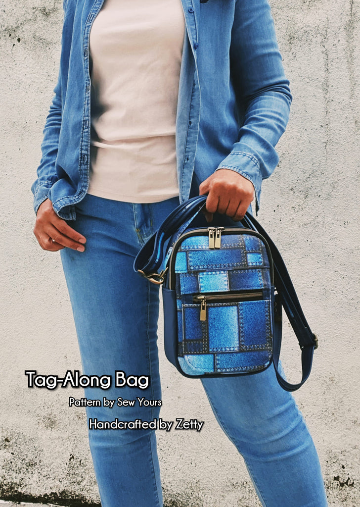 The Tag-Along Bag Sewing Pattern by Sew Yours PDF Bag Pattern Crossbody Bag Pattern