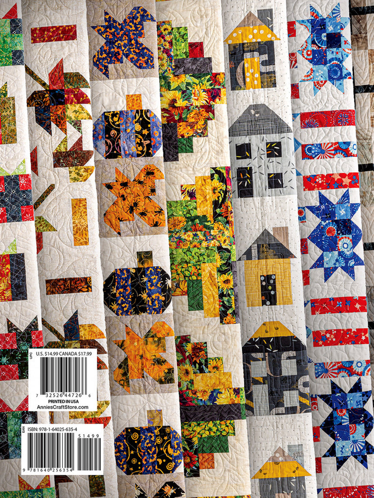Jelly Roll Quilts for All Seasons Pattern Book by Sew Yours