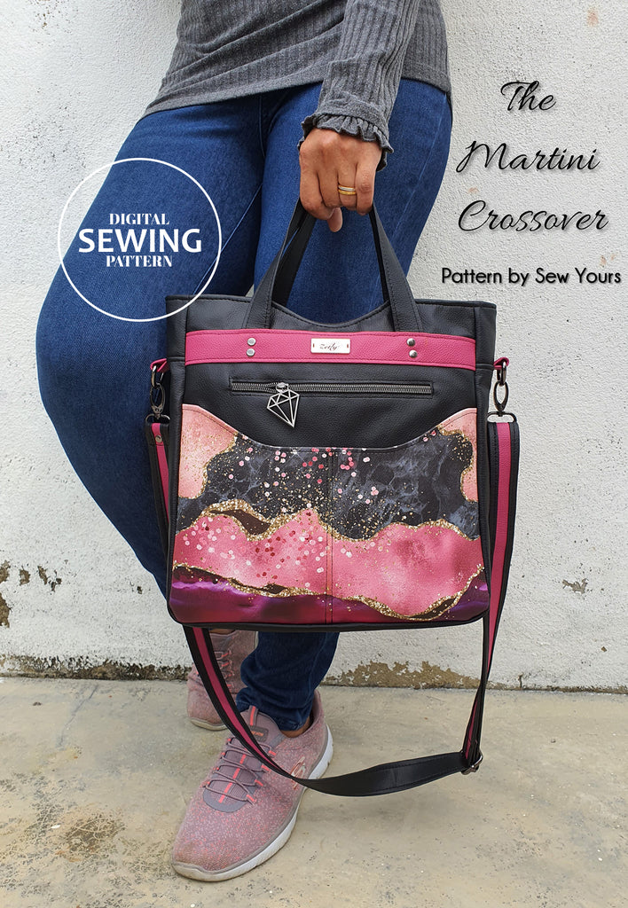 The Martini Crossover Sewing Pattern by Sew Yours