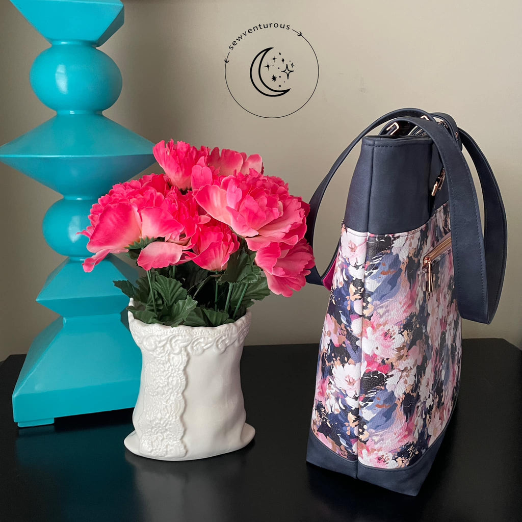 Kenley Tote Sewing Pattern by Sew Yours