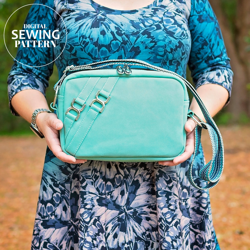 The Laverna Crossover Sewing Pattern by Sew Yours
