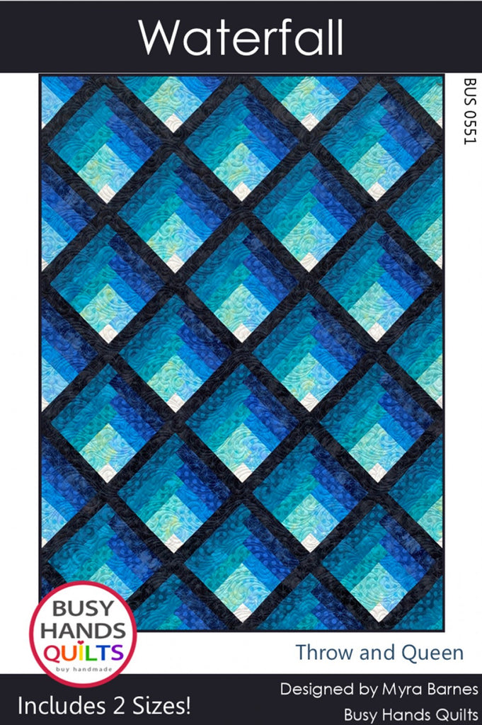 Waterfall Quilt Sewing Pattern by Sew Yours