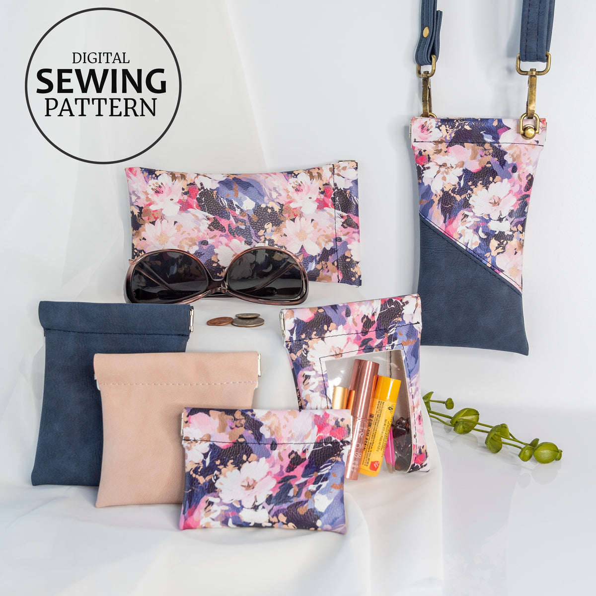 Sewing Pattern with video | Pop·Top Pouch – Sew Yours