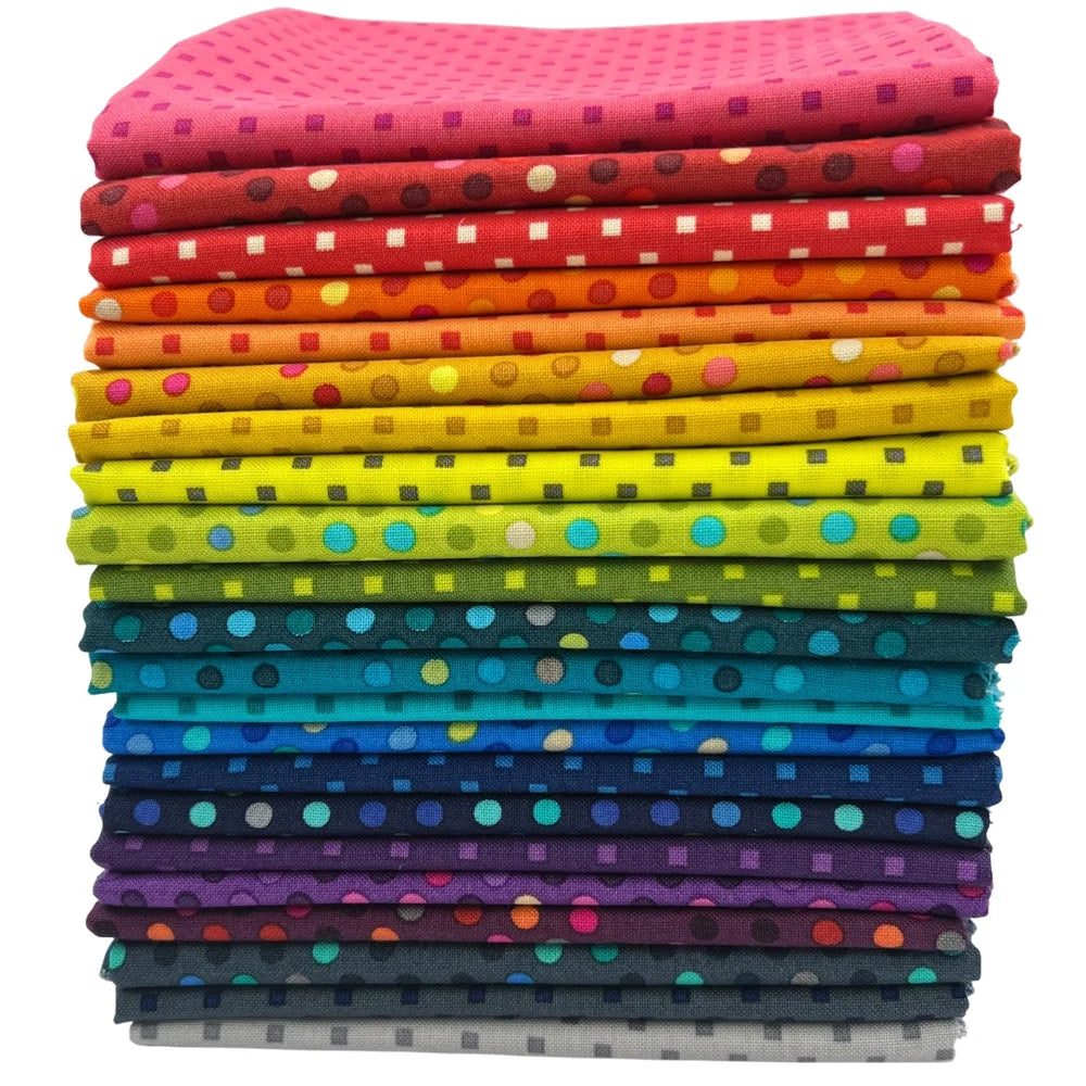 Dazzle Dots 10" x 10" Layer Cake by Sew Yours