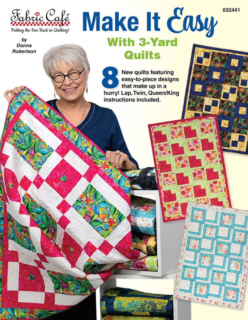 Make It Easy With 3-Yard Quilts Pattern Book by Sew Yours