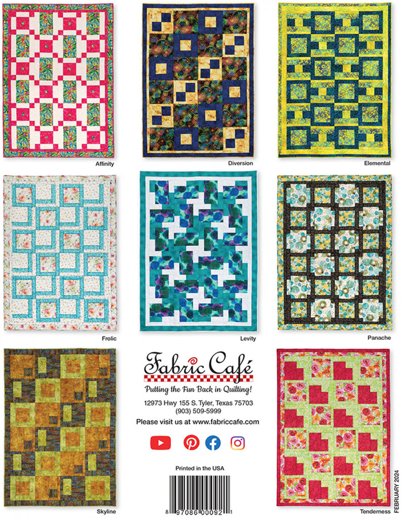 Make It Easy With 3-Yard Quilts Pattern Book by Sew Yours