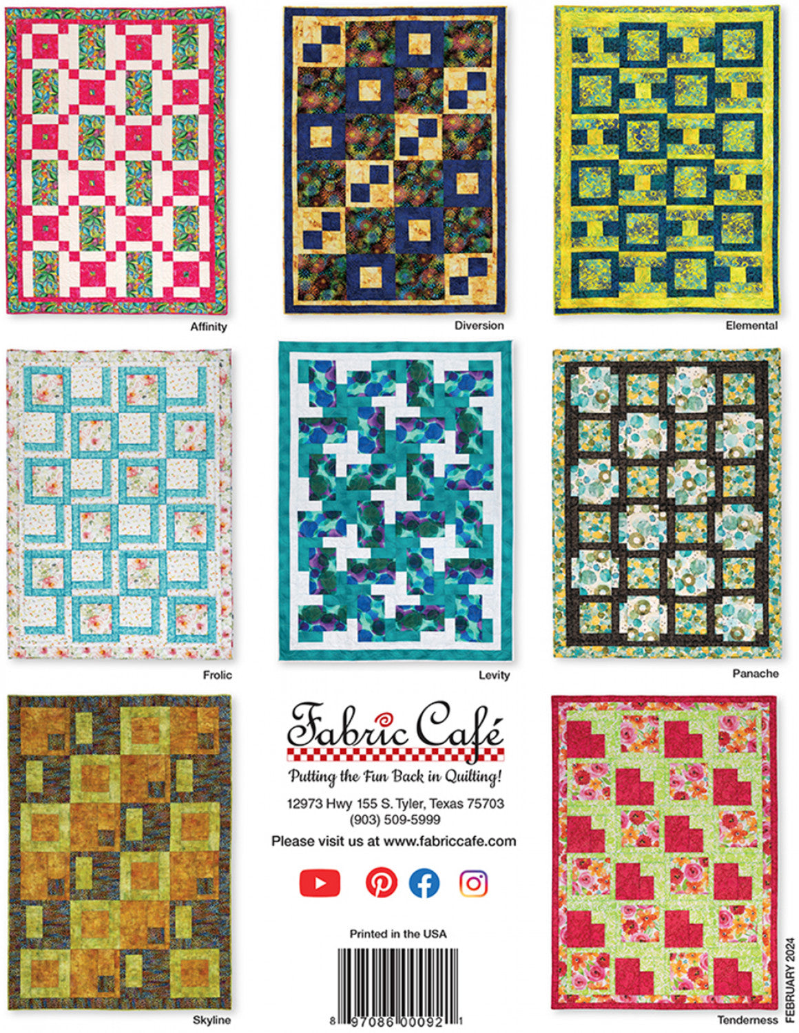 Make It Easy With 3-Yard Quilts Pattern Book – Sew Yours for Free Printable Downloadable 3 Yard Quilt Patterns Free