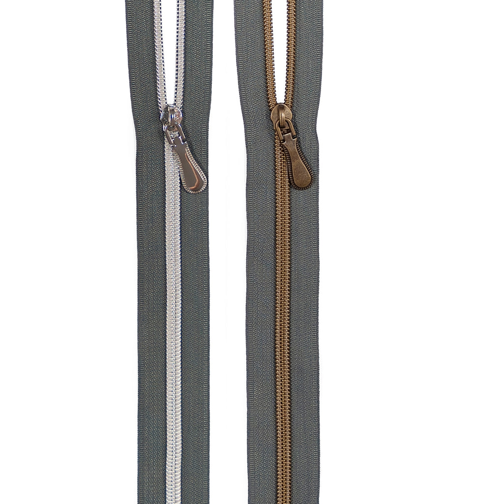 5/10Pcs 5# Zippers Pulls for Nylon Zippers Tapes Bag Garment