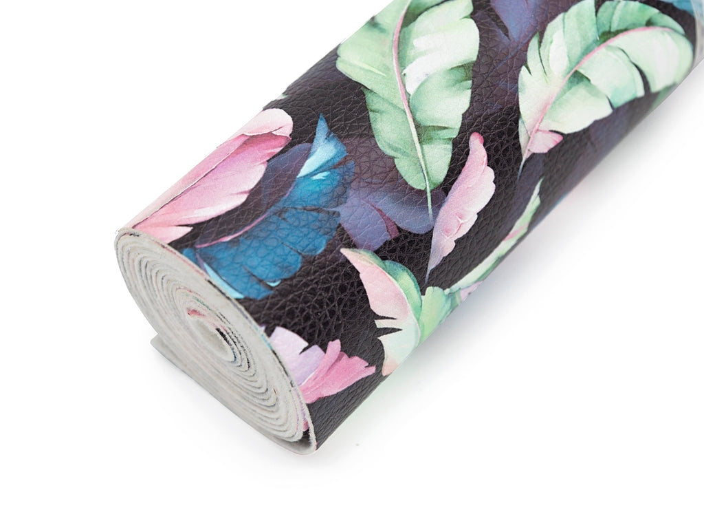 Feather Frenzy Printed Vinyl 18" x 53" Roll