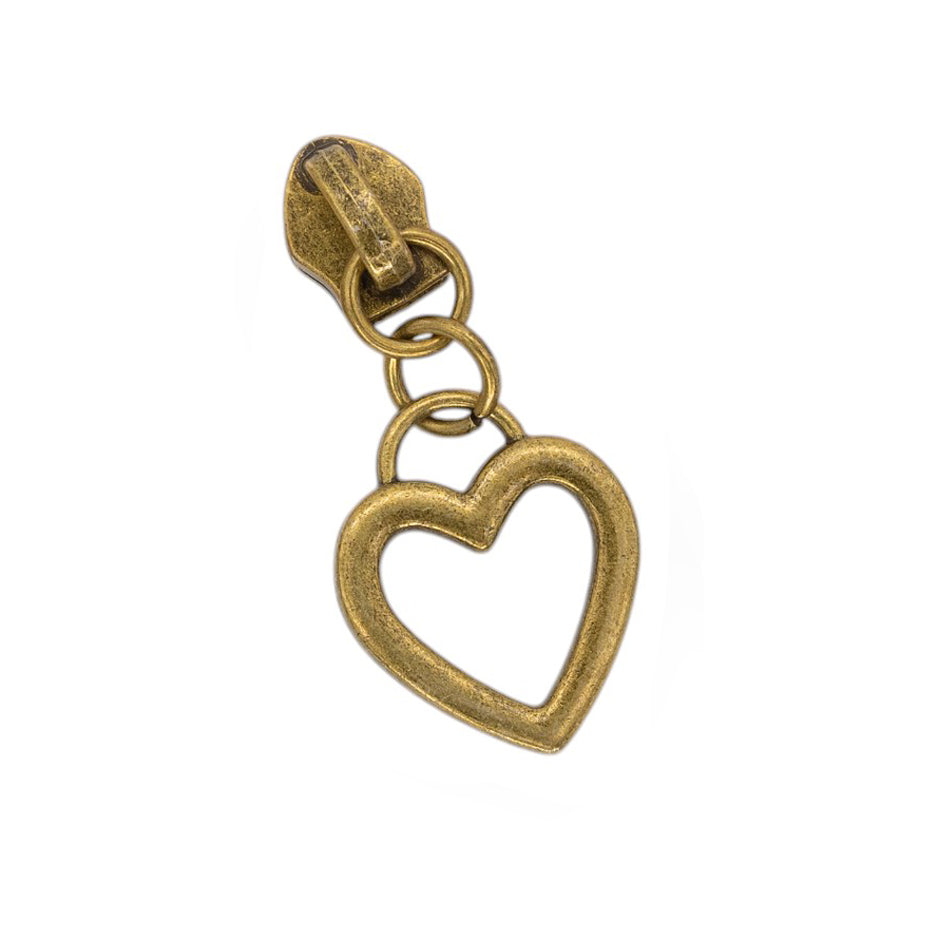 5 Zipper Pulls - Heart - Set of 4 – Sew Yours