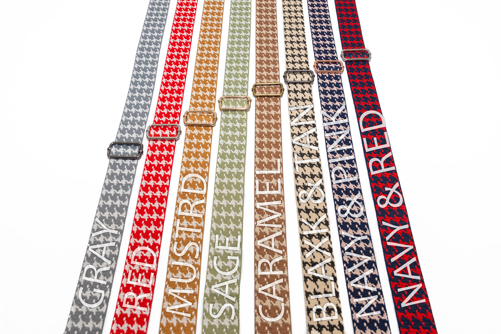 Houndstooth Webbing Kit for Bag Making Crossbody Strap by Sew Yours