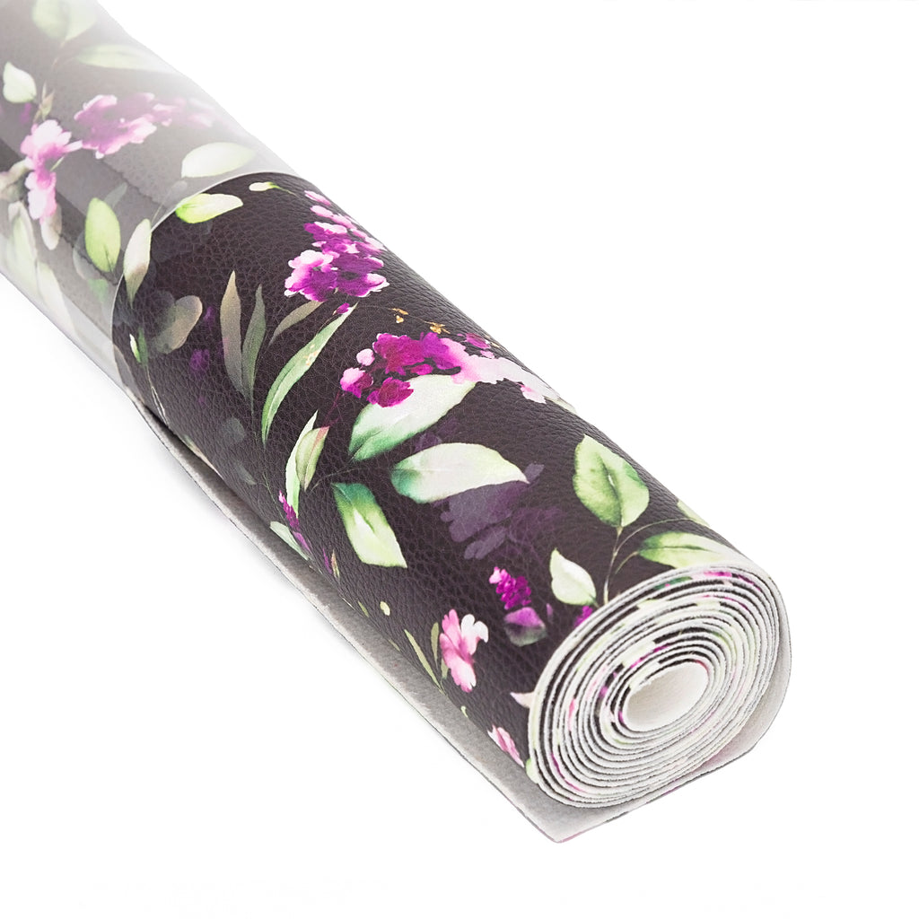 Lavender Nights Printed Vinyl 18" x 53" Roll by Sew Yours