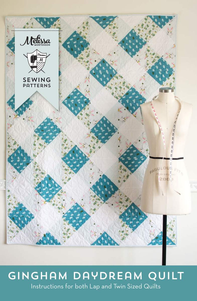 Gingham Daydream Quilt Sewing Pattern by Sew Yours