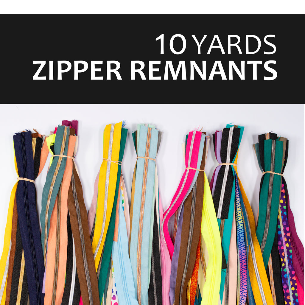 10 Yard Zipper Remnants