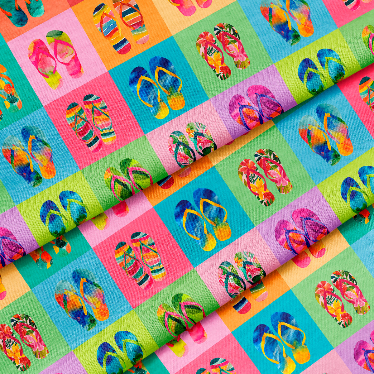 Summer Strides – 100% Quilting Cotton Fabric Sold in 1/4 Yard Cuts ...