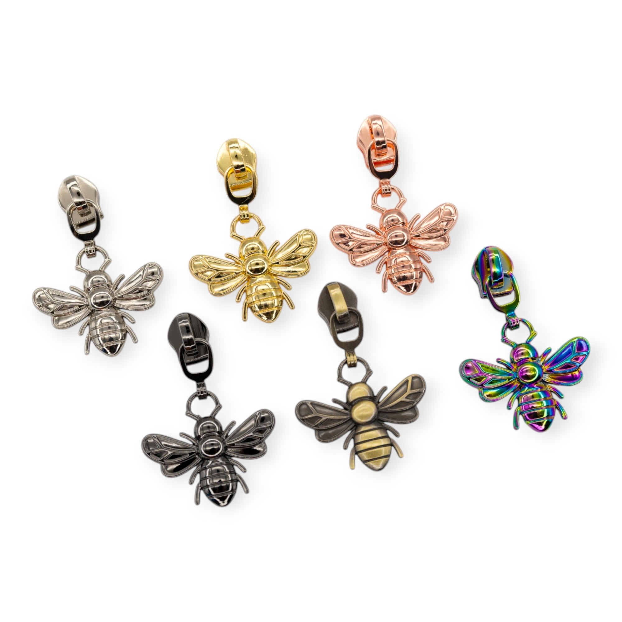 5 Zipper Pulls – Honey Bee, Set of 4 – Sew Yours