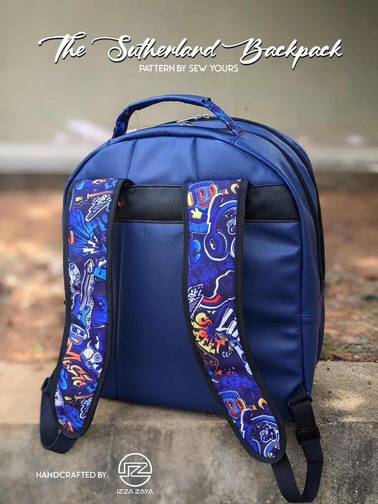 Sewing Pattern with video | The Sutherland Backpack