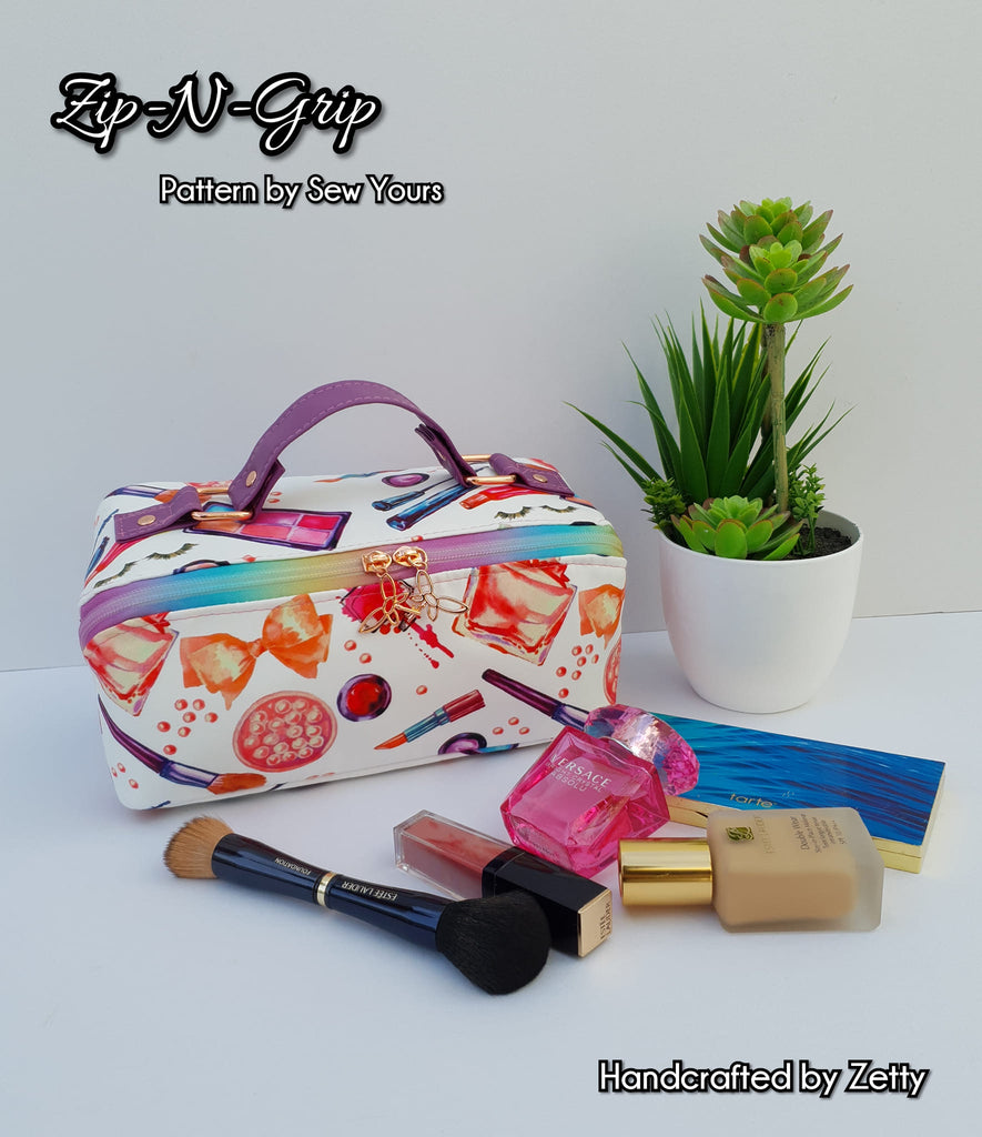 The Zip-N-Grip PDF Sewing Pattern for Bag Making by Sew Yours