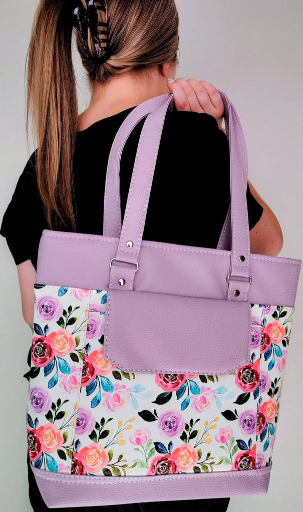 The Kensley Tote Sewing Pattern by Sew Yours 