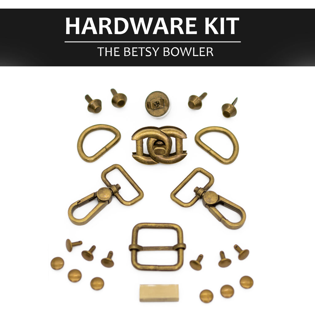 The Betsy Bowler Hardware Kit for Bag Making by Sew Yours