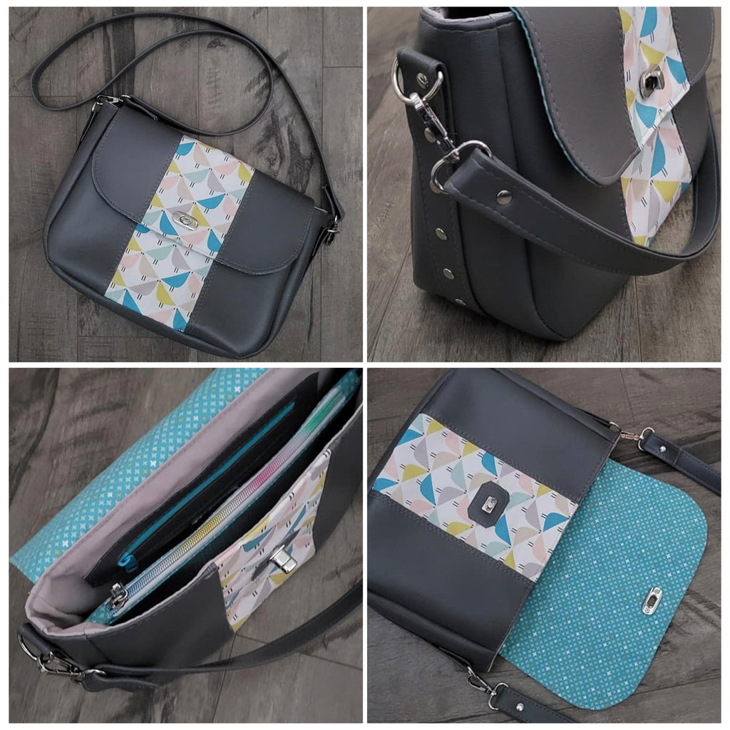 The Charlotte Shoulder Bag by Sew Yours Patterns