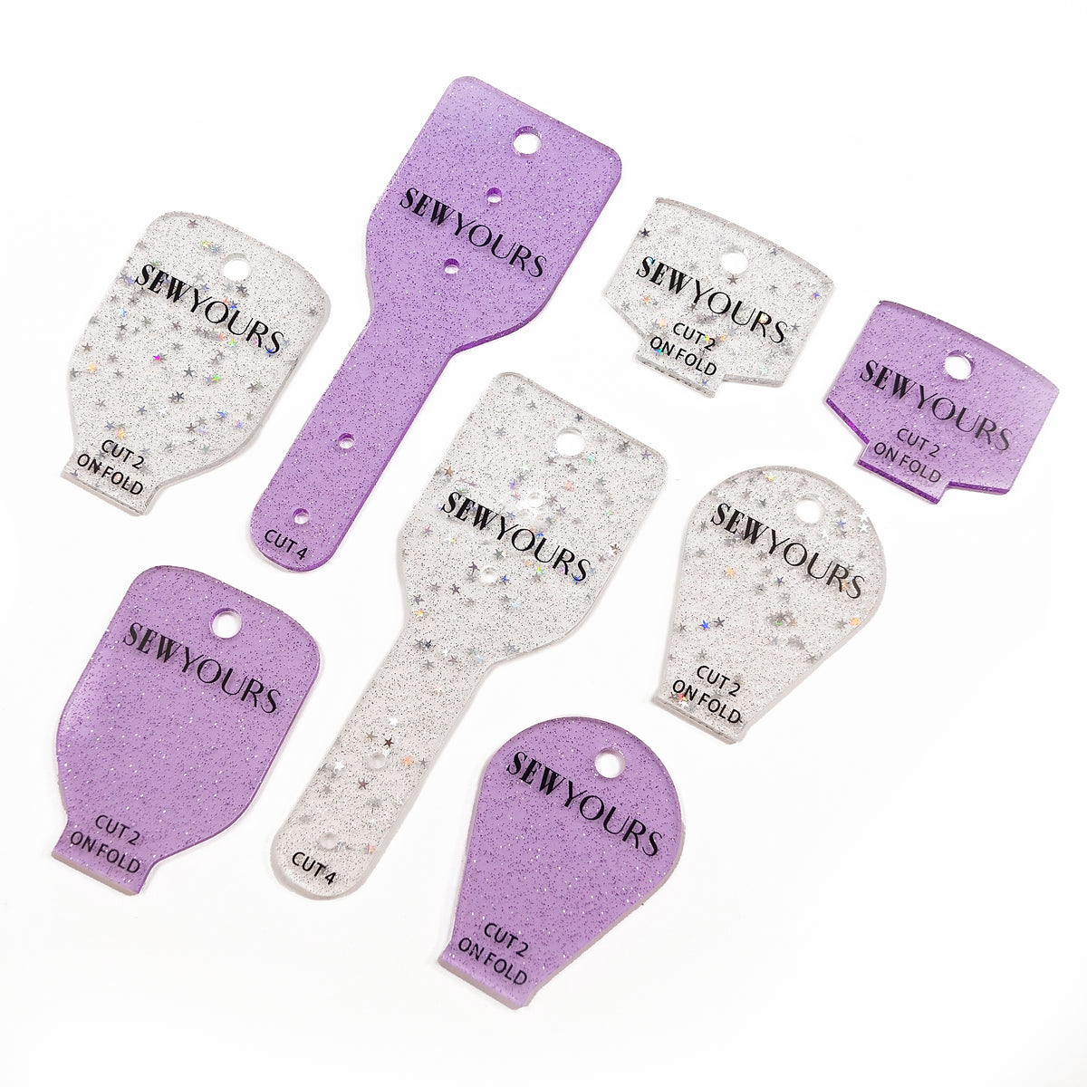 Strap End Acrylic Templates – Sew Yours