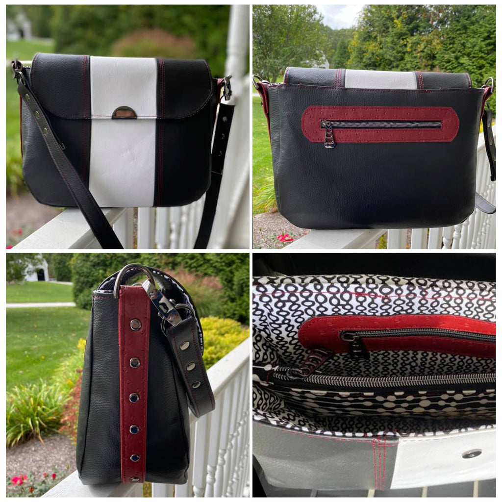 The Charlotte Shoulder Bag by Sew Yours PatternsThe Charlotte Shoulder Bag by Sew Yours Patterns