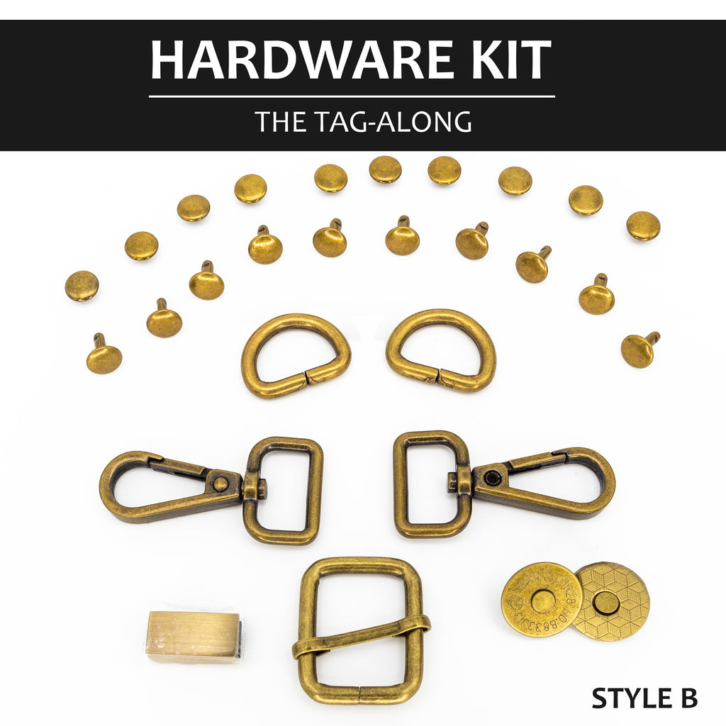 The Tag-Along Hardware Kit by Sew Yours