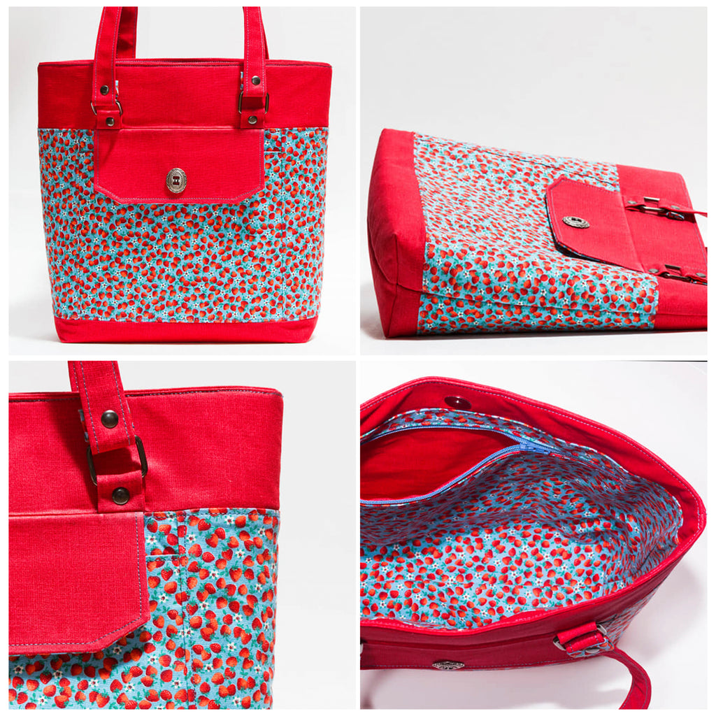 The Kensley Tote by Sew Yours Patterns | PDF Sewing Pattern for Bag Makers