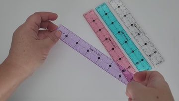 Glitter Rivet Pal by Sew Yours Acrylic Ruler Template