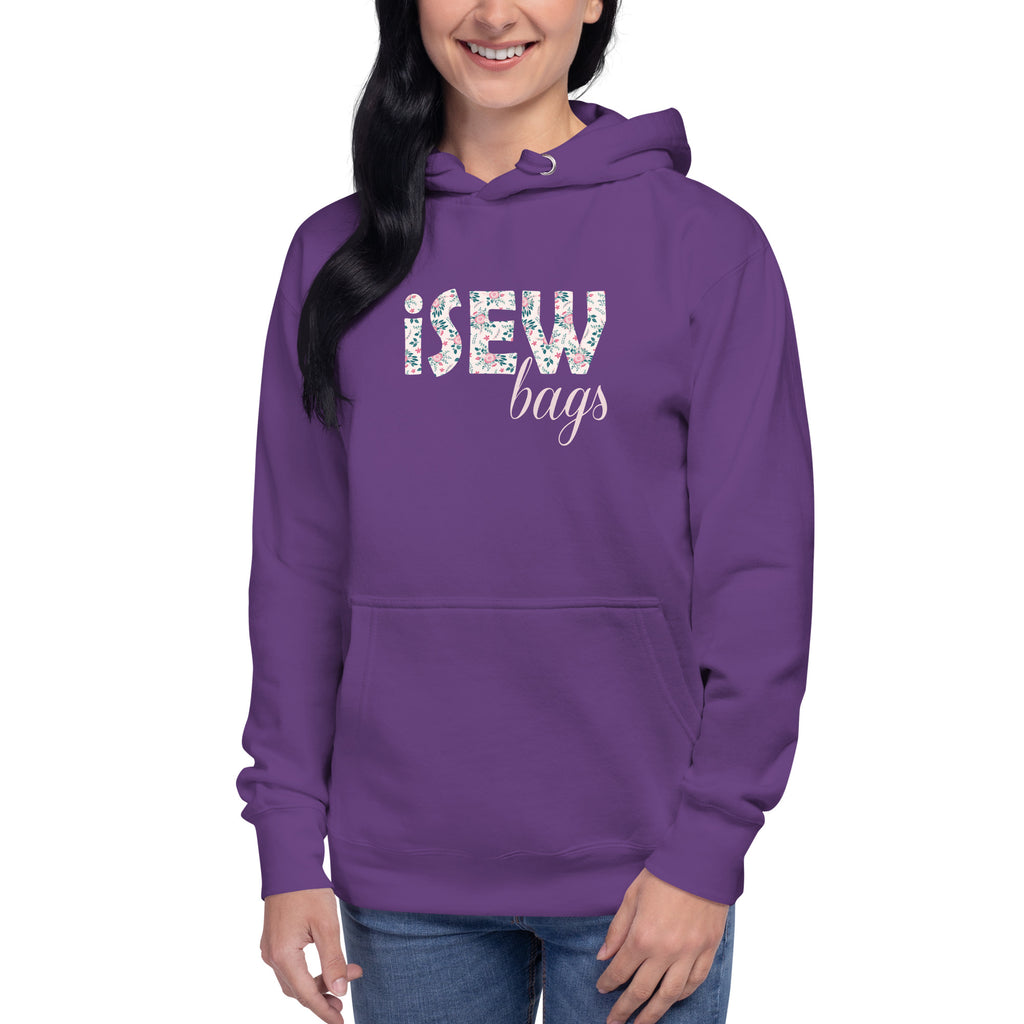 I Sew Bags | Unisex Hoodie by Sew Yours