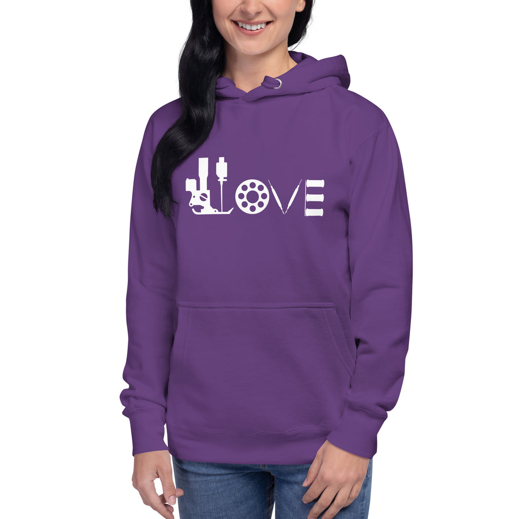 Love Sewing | Unisex Hoodie by Sew Yours