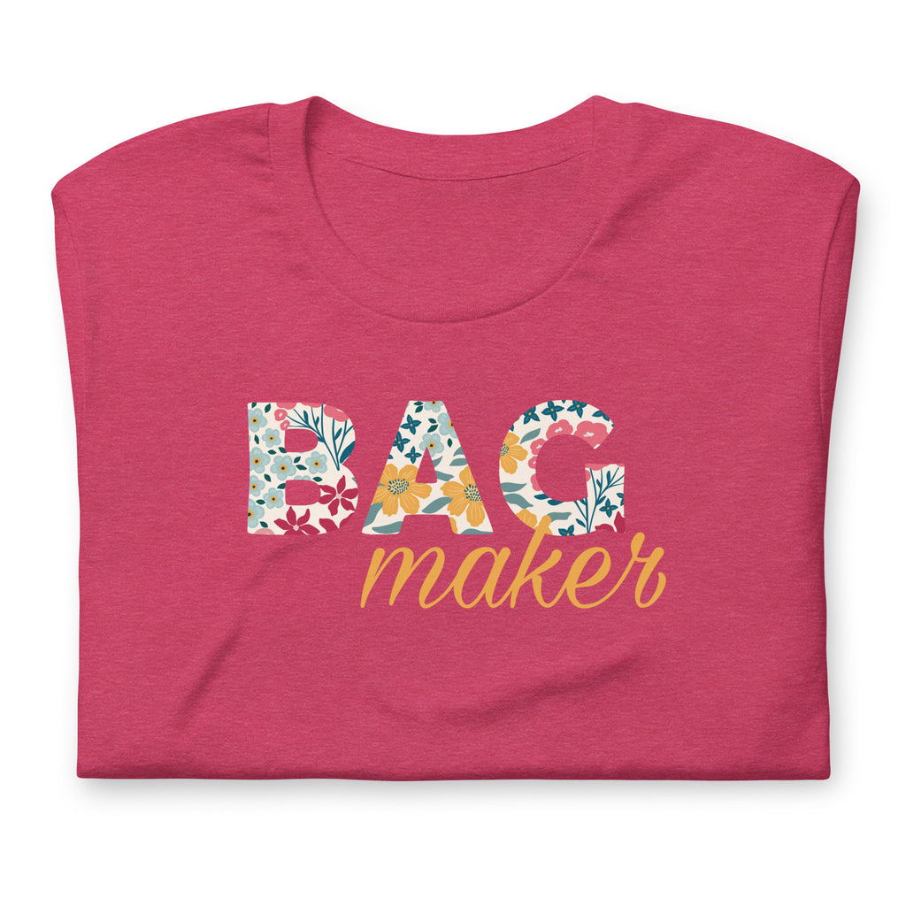 Bag Maker | Short-Sleeve Unisex Crew-Neck T-Shirt by Sew Yours